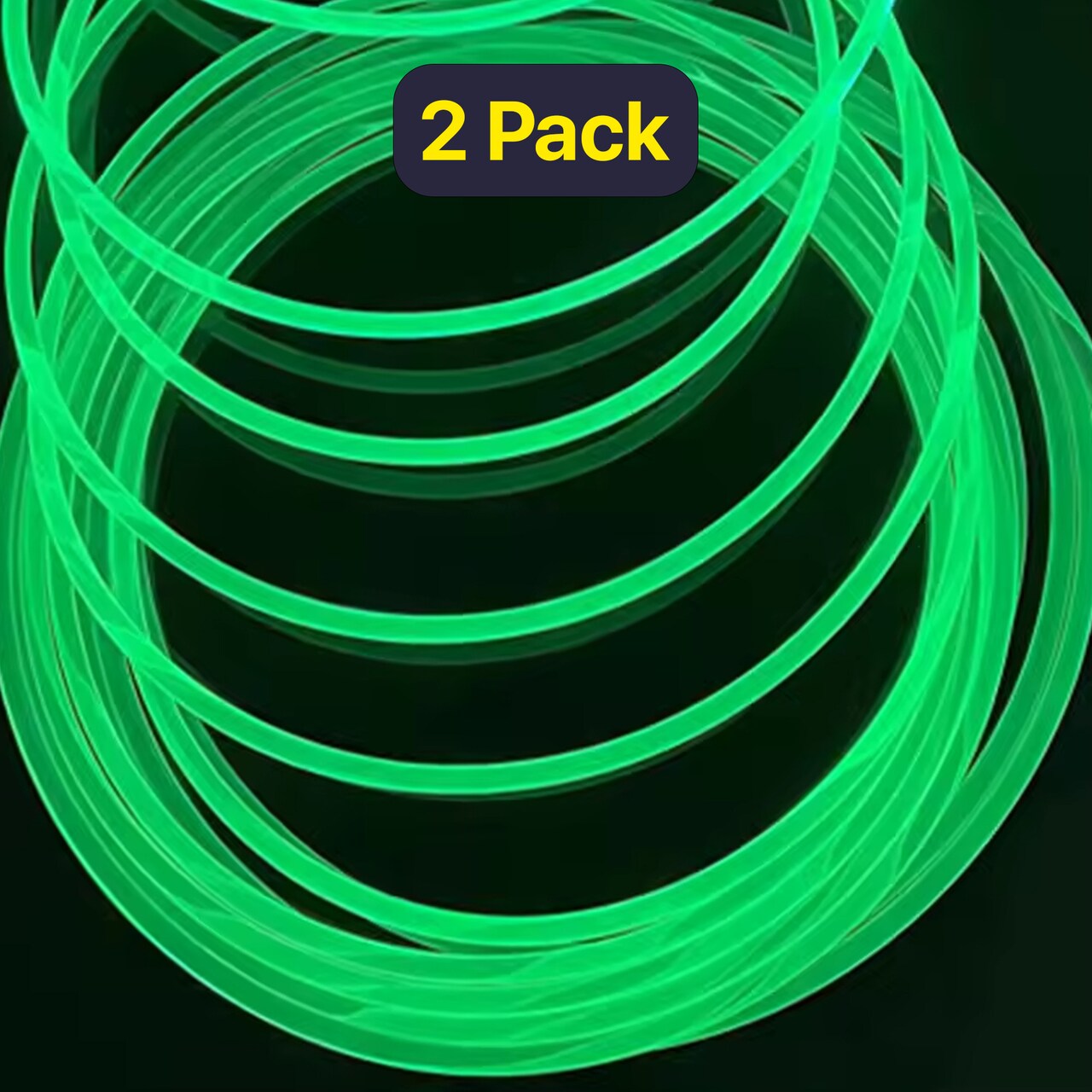 NeonGlow 6ft Wearable Flexible String Light — Battery Powered